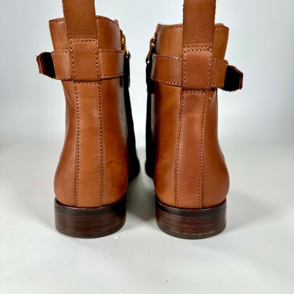 Lauren Ralph Lauren Briele Brown Leather Boots US 9.5 B - Picture 10 of 16